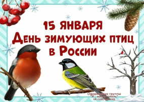 ➡Сегодня, 15 января, в нашей стране отмечается добрый экологический праздник – День зимующих птиц. Это день, когда мы выражаем свою заботу и любовь к пернатым, которые остаются с нами в холодное время года. Птицы не только украшают нашу зимнюю природу сво ➡Сегодня, 15 января, в нашей стране отмечается добрый экологический праздник – День зимующих птиц. Это день, когда мы выражаем свою заботу и любовь к пернатым, которые остаются с нами в холодное время года. Птицы не только украшают нашу зимнюю природу сво.